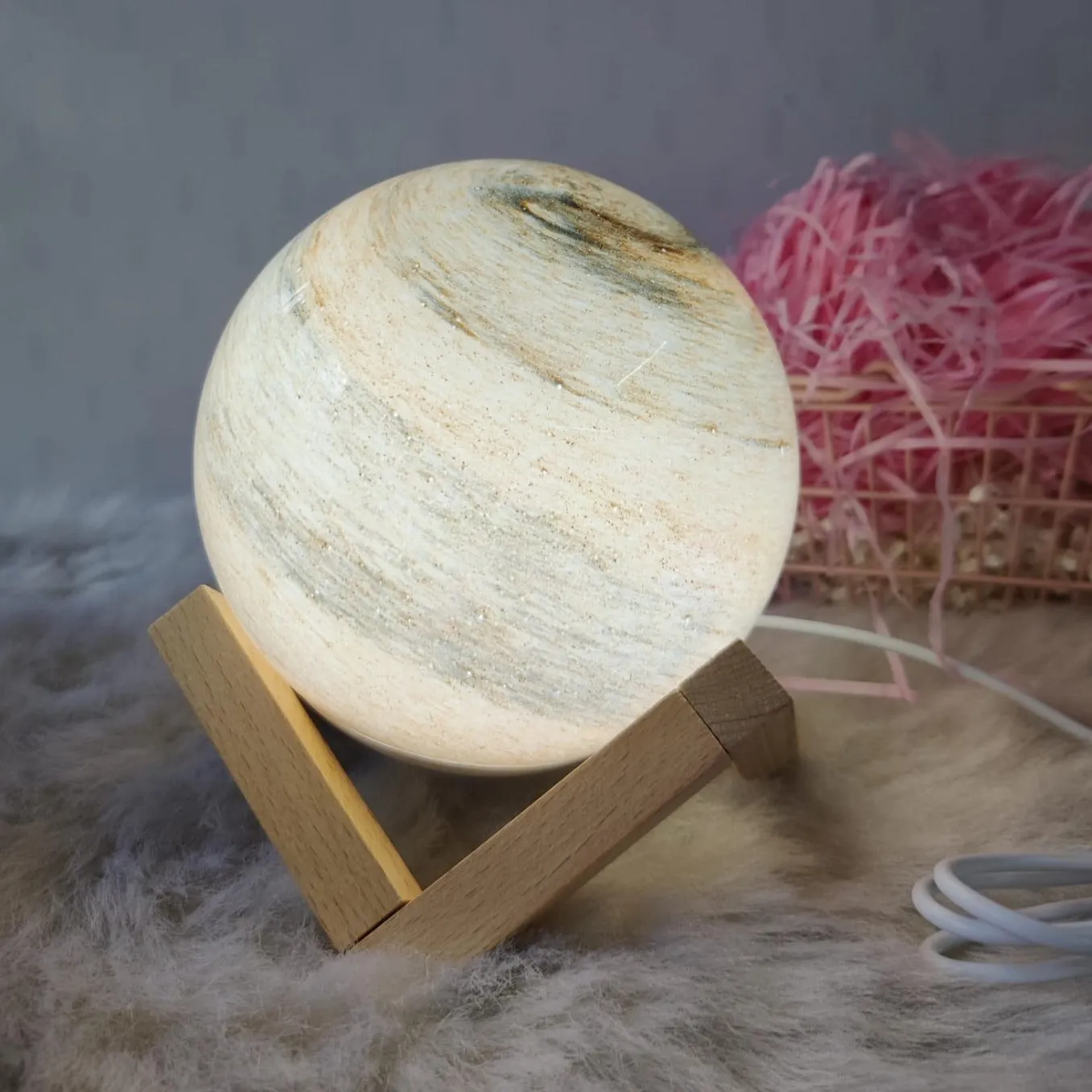 3D Planet Lamps - (Select From Drop Down)