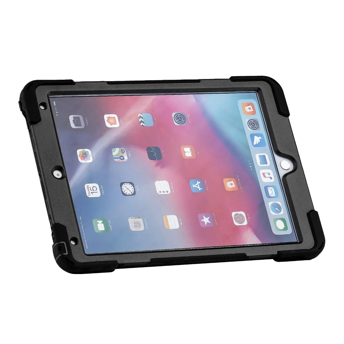 3sixT Apache Case w Pen Holder - iPad 10.2 Gen 7/8/9 - Black