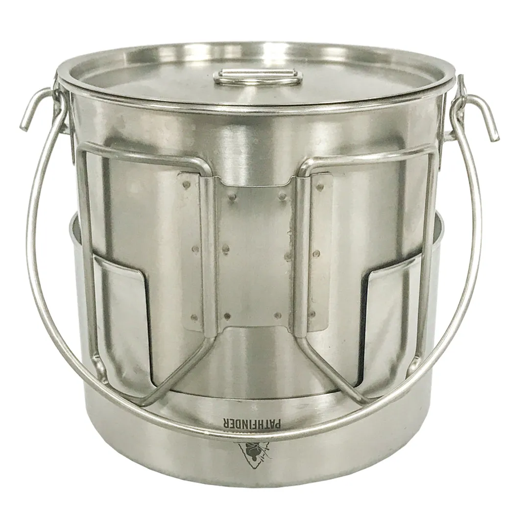 64oz. Bush Pot & Stove Stand COMBO