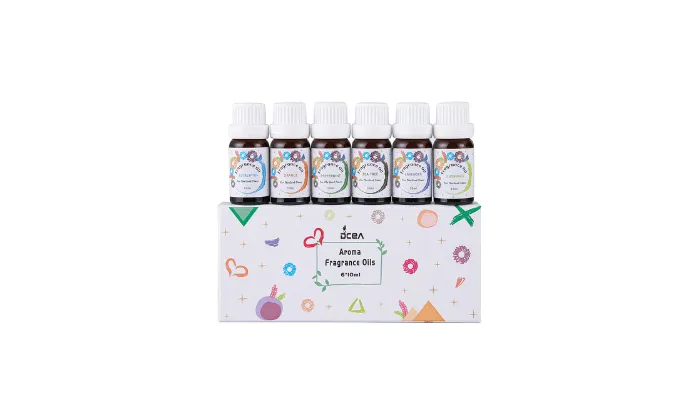 6Piece 10ml Essential Oils Gift Set