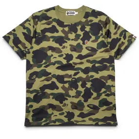 A Bathing Ape 1st Camo One Point Tee - Green