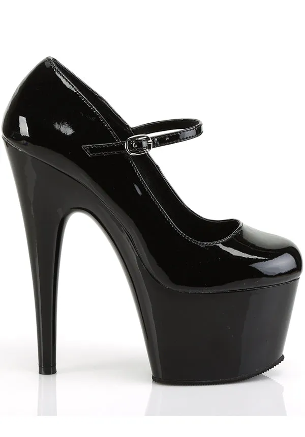 ADORE-787 [Black Patent] | PLATFORM HEELS [PREORDER]