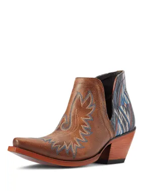 Ariat 10042579 Womens Dixon Chimayo Western Boot Fiery Tan