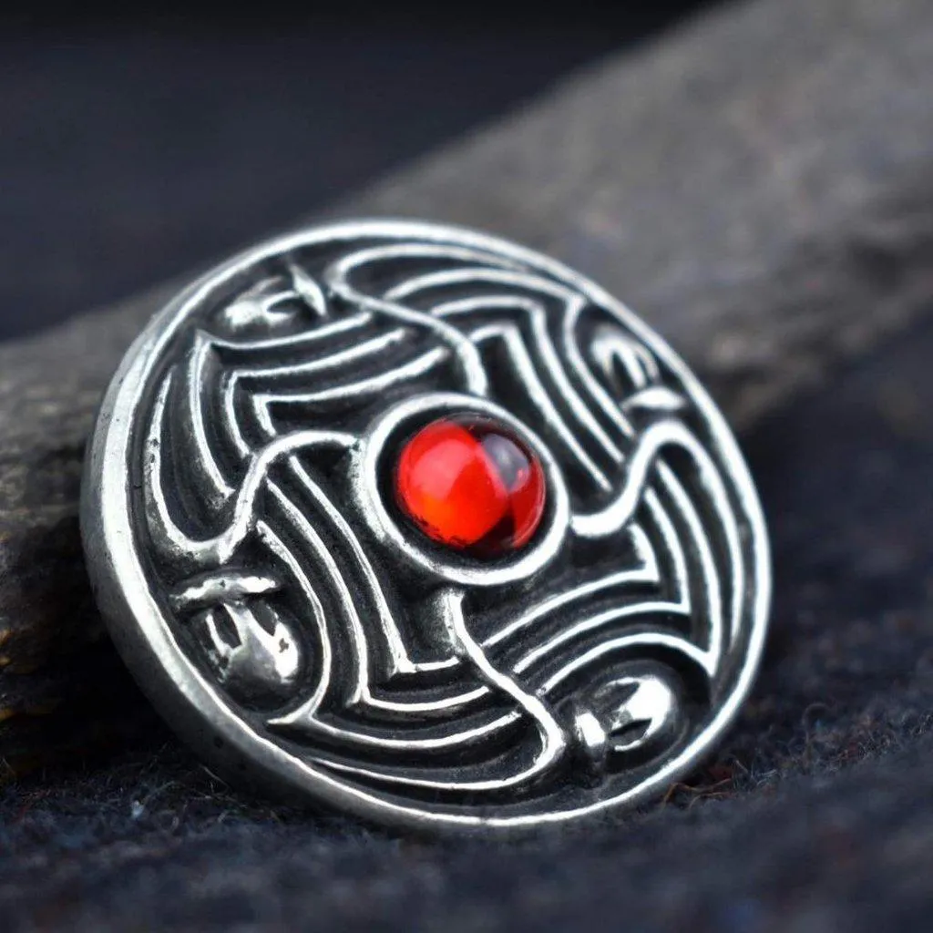 Asgard Lofotr Disc Brooch – Various Colours