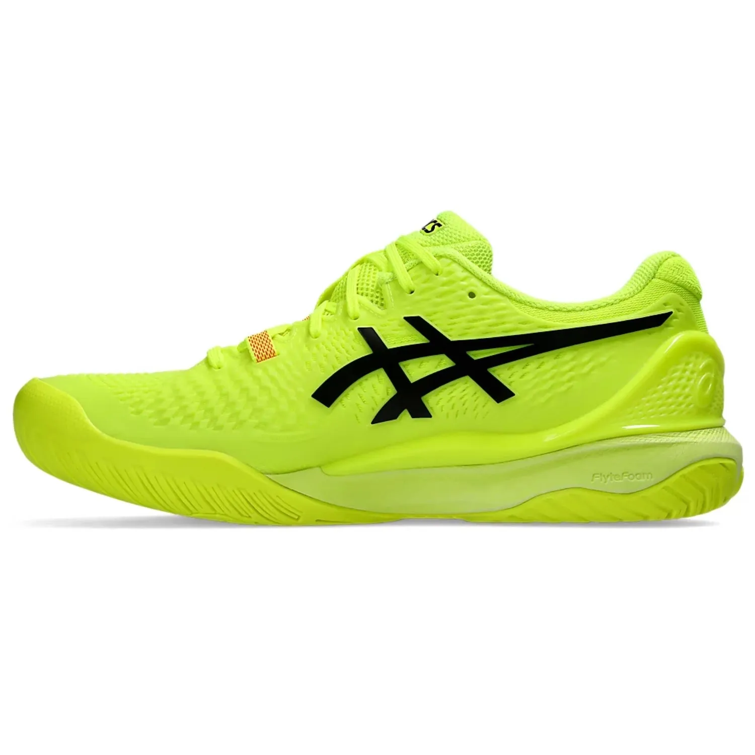 ASICS Gel - Resolution 9 Paris Men's Tennis Shoes, Safety Yellow/Black