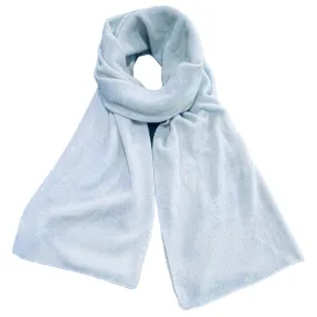 Baby Blue Cashmere Travel Wrap / Scarf