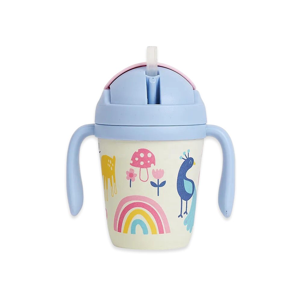 Bamboo Sippy Cup - Rainbow Days