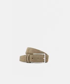 Bond Belt Suede | Taupe