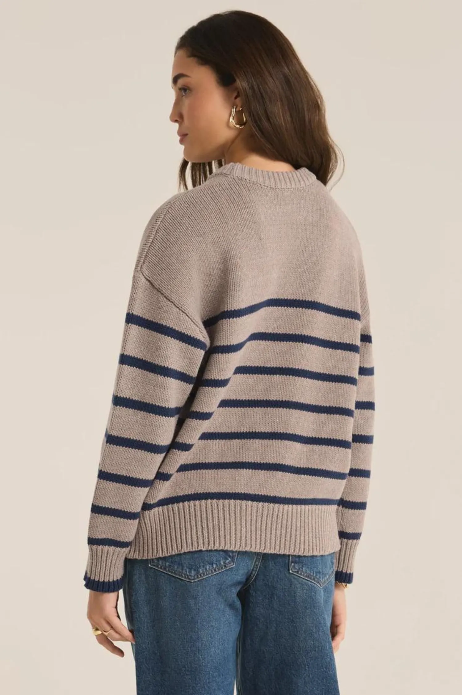 Boyfriend Stripe Sweater