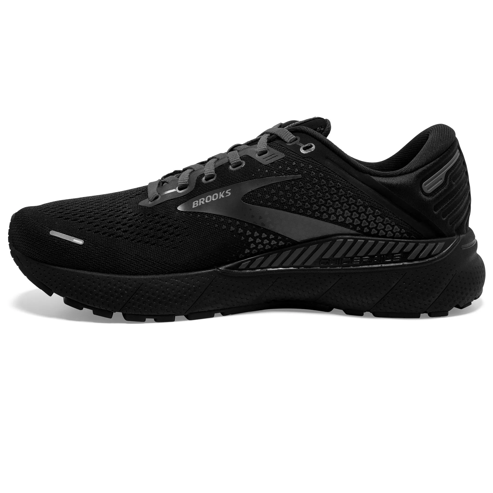 Brooks Women's 120353 020 Adrenaline GTS 22 Black Ebony Cushion Support Running Shoes