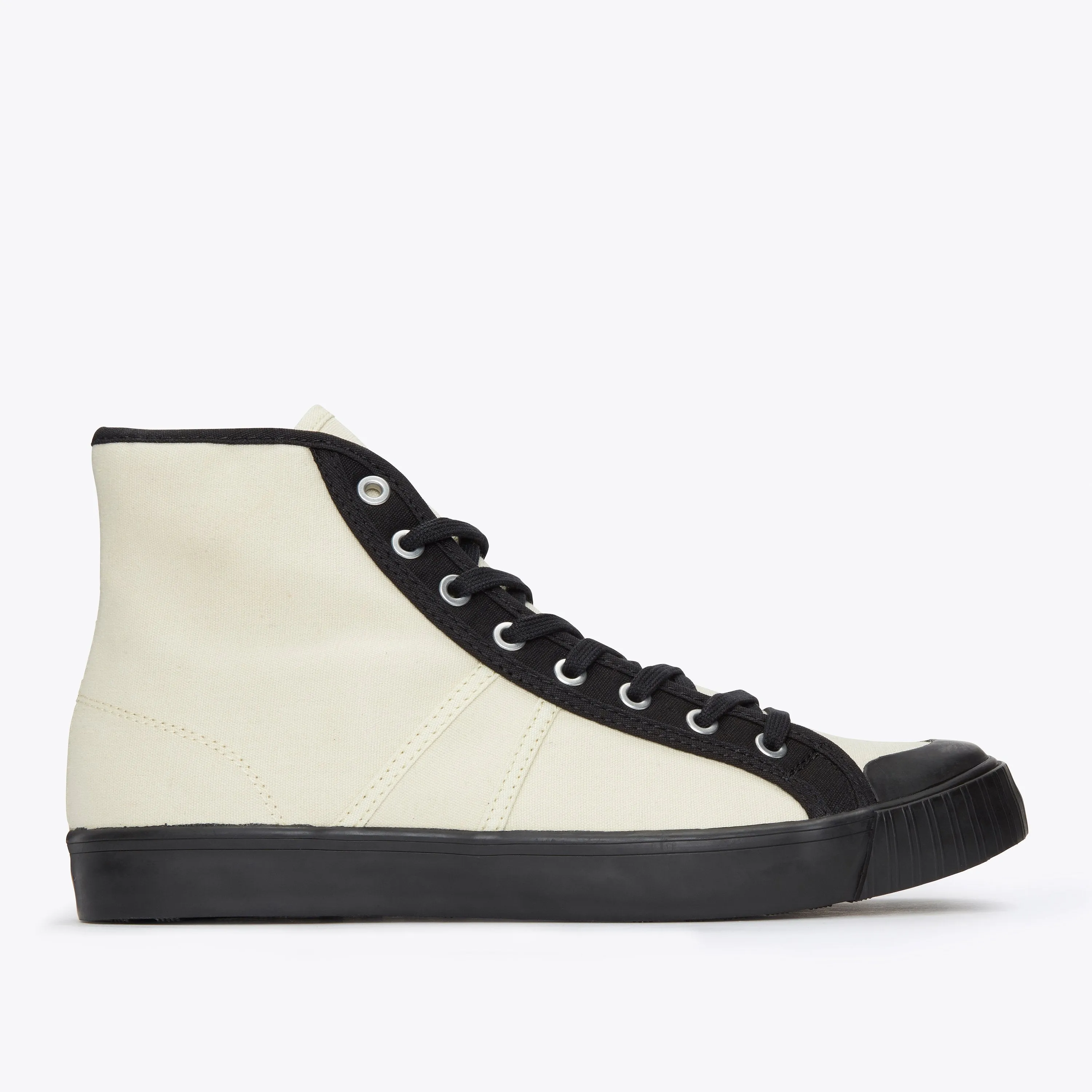 Colchester Contrast Hi - Black / Ecru