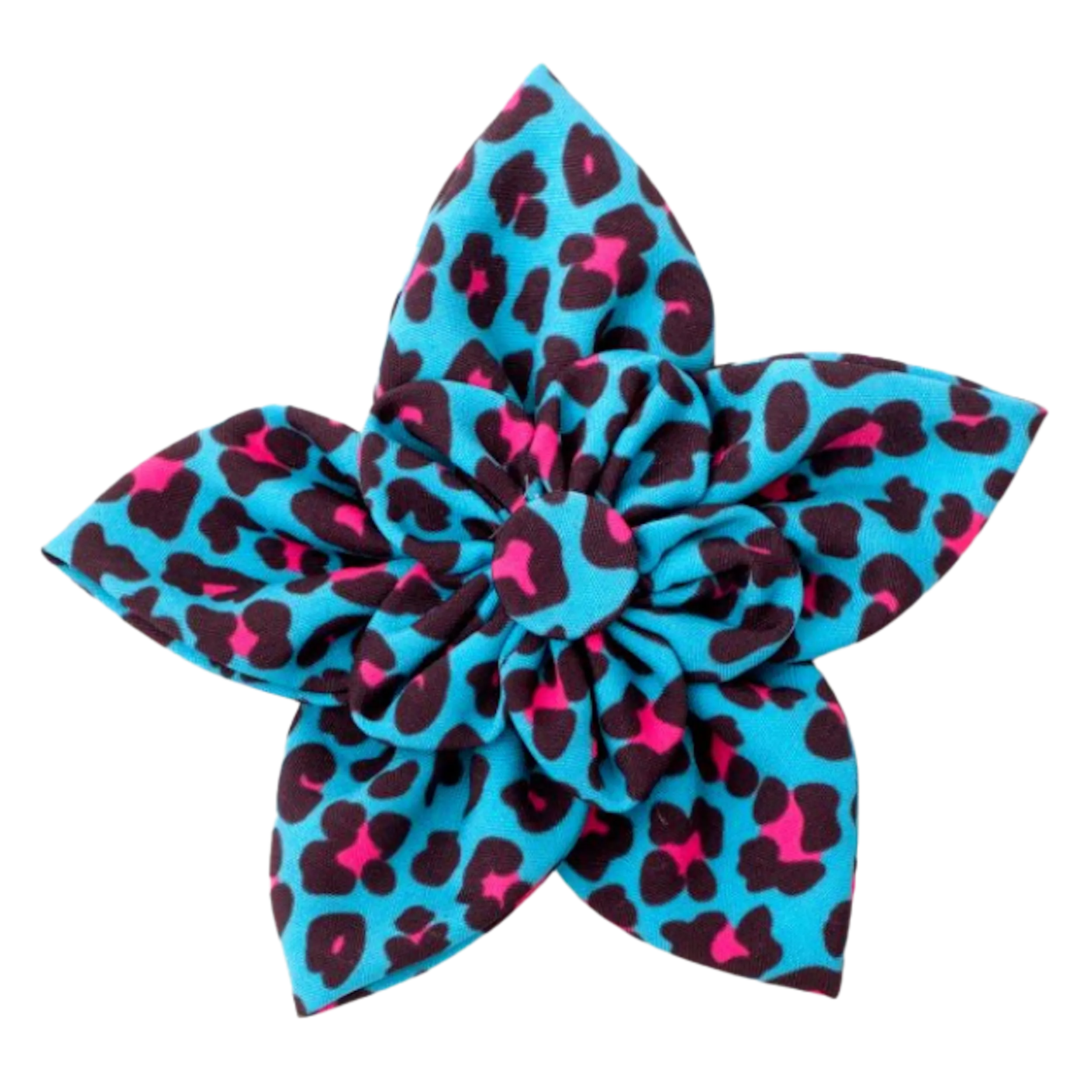 Collar Flower | Leopard Teal