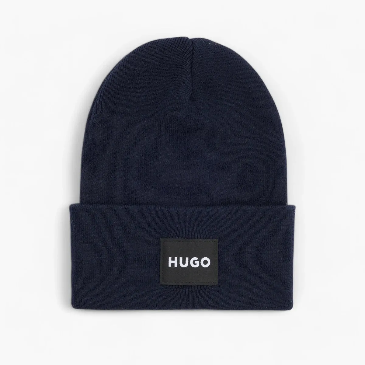 Cotton Beanie Hat With Logo Label