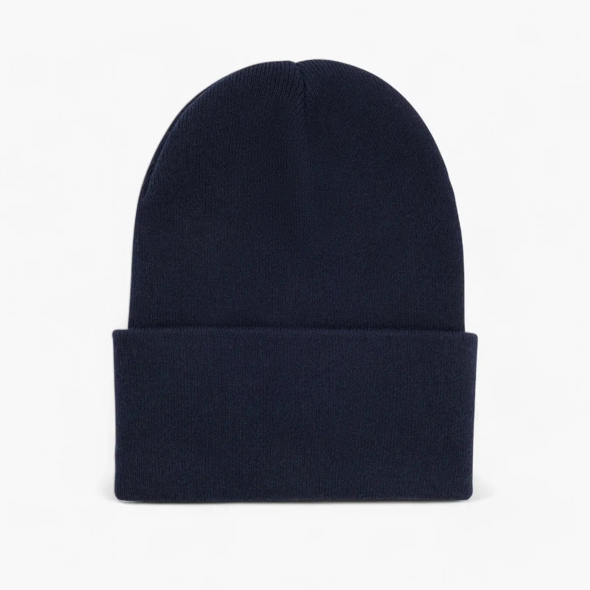 Cotton Beanie Hat With Logo Label