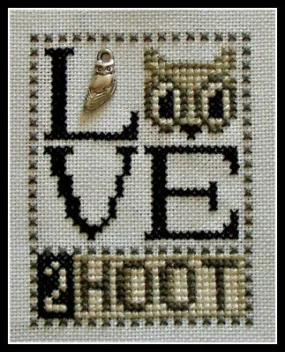 Counted Cross Stitch Pattern: Hinzeit Love 2 Hoot