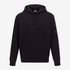 C.P. Company Diagonal Raised Fleece Lens Hoodie