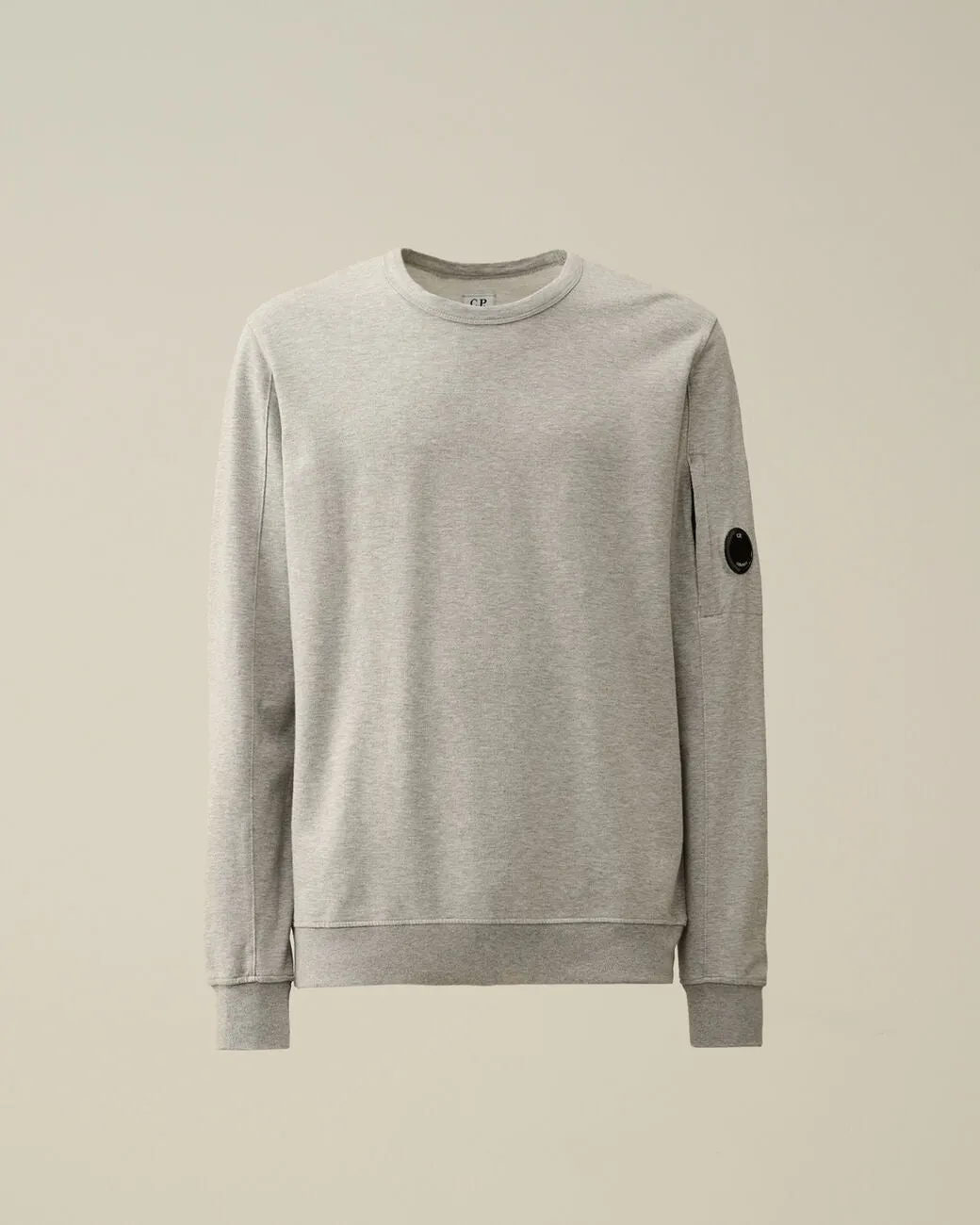 C.P. Company Light Fleece Sweatshirt Grey Melange