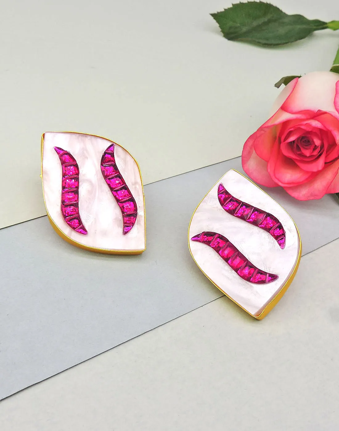 Double Wave Earrings