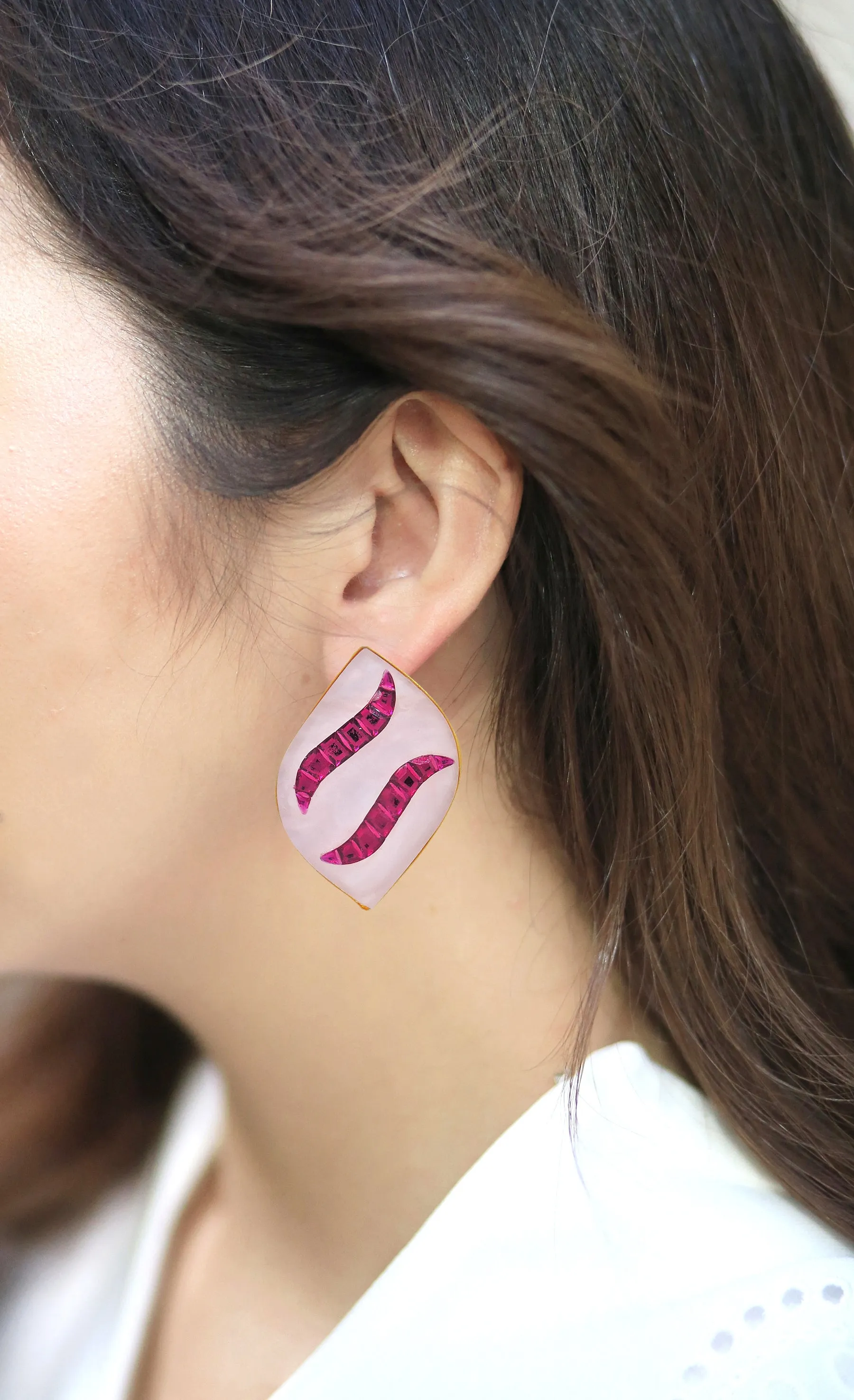 Double Wave Earrings