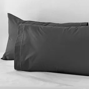 Egyptian Cotton Pillowcases Charcoal