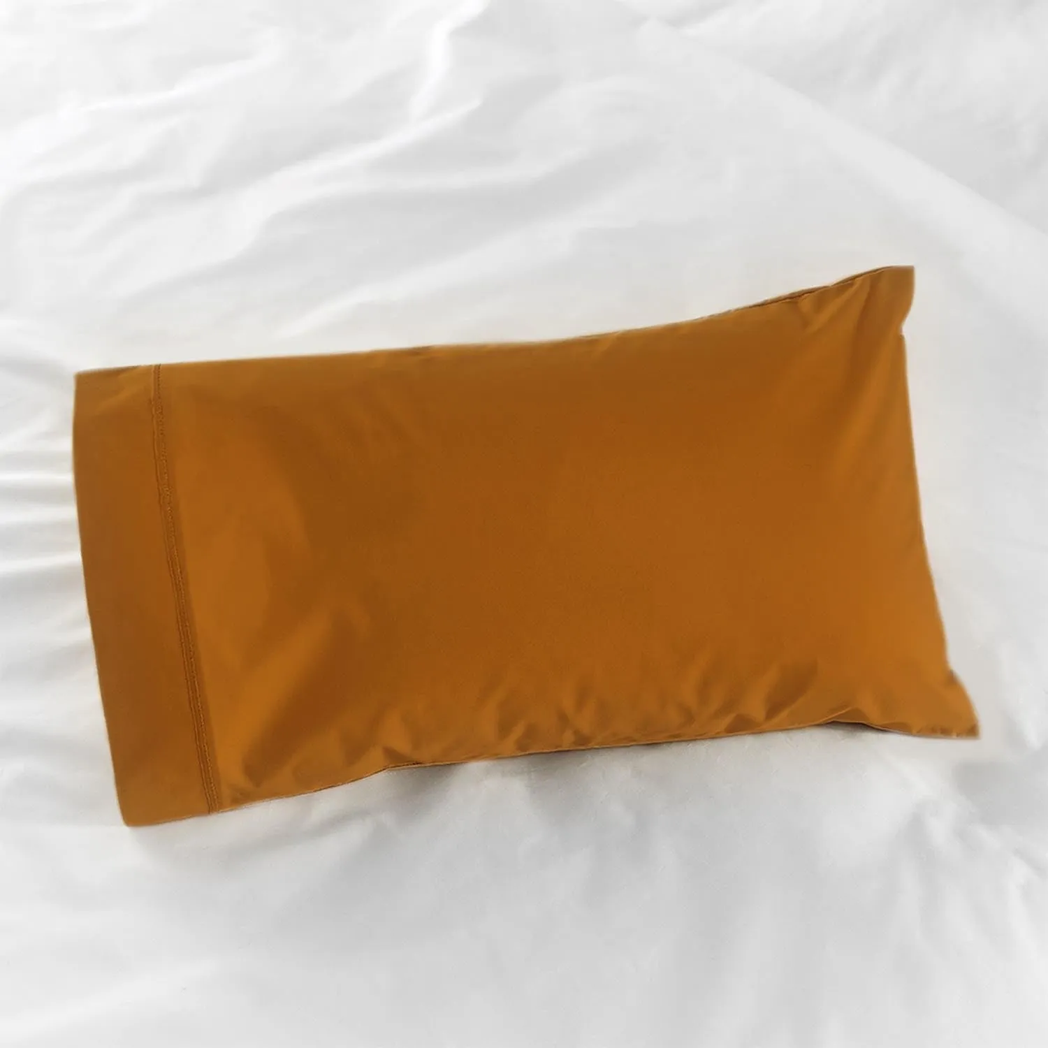 Egyptian Cotton Travel Pillowcase Rust