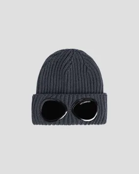 Extra Fine Merino Wool Goggle Beanie Forged Iron