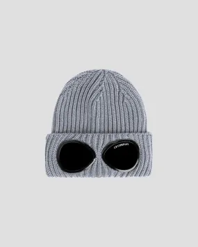 Extra Fine Merino Wool Goggle Beanie Griffin Grey