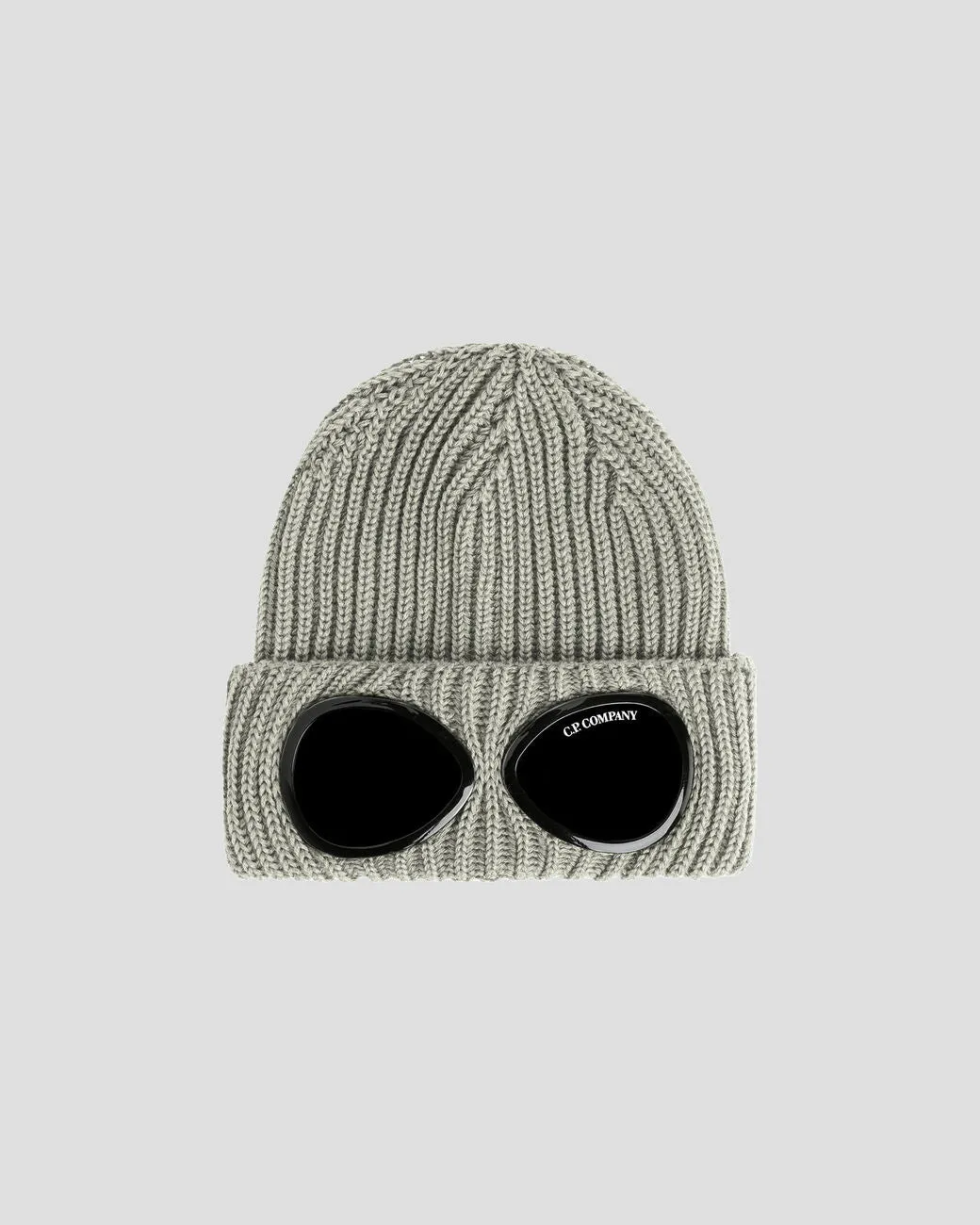 Extra Fine Merino Wool Goggle Beanie Silver Sage