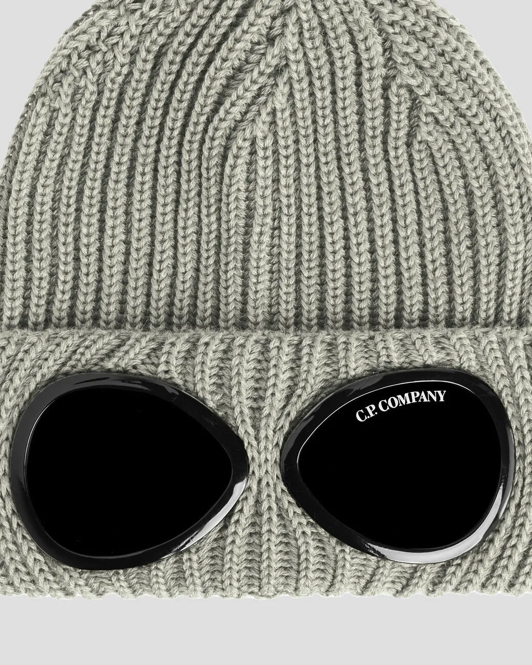 Extra Fine Merino Wool Goggle Beanie Silver Sage