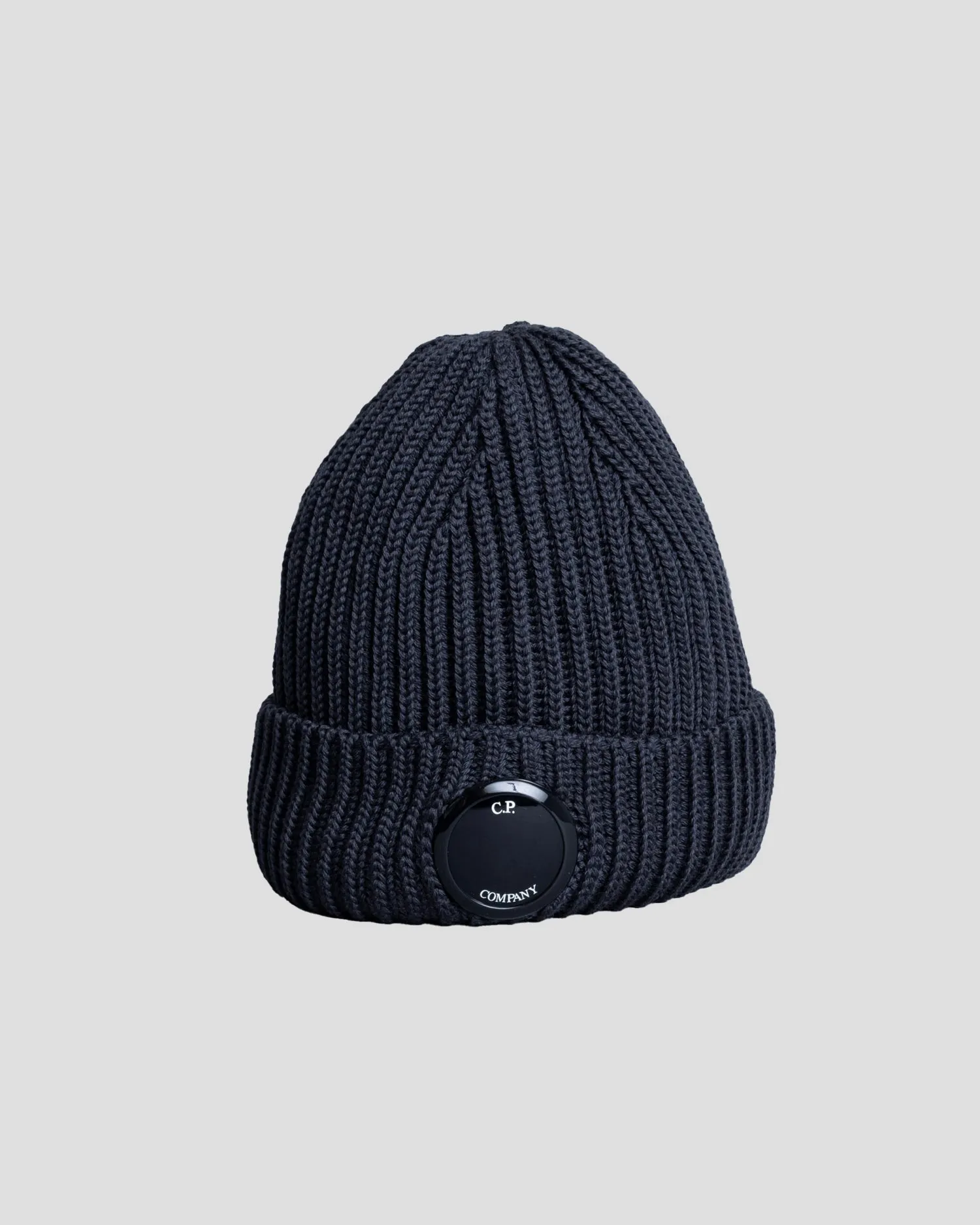 Extra Fine Merino Wool Lens Beanie Forged Iron