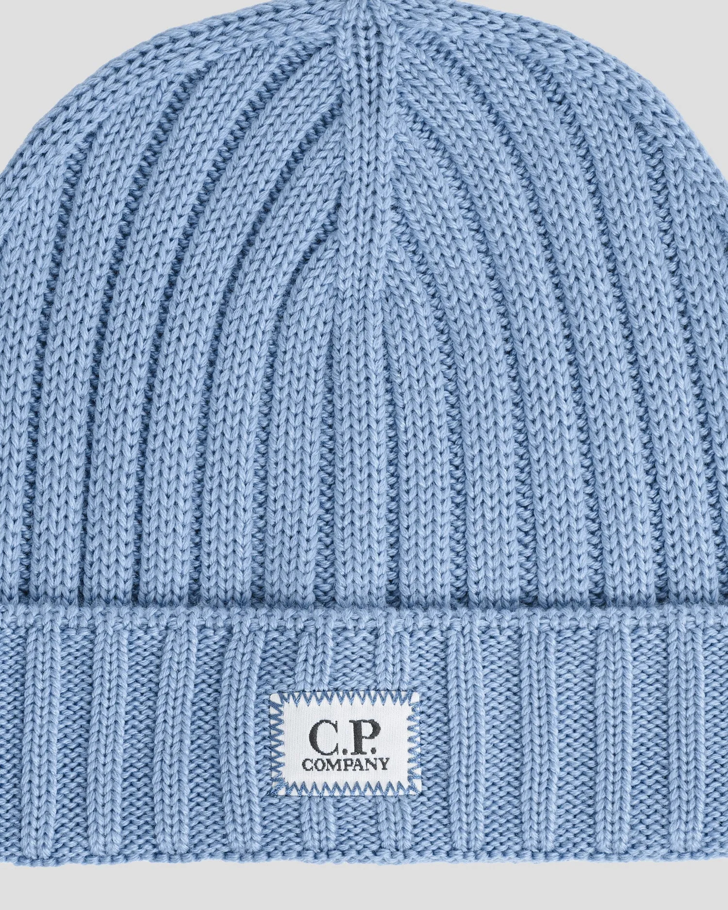 Extra Fine Merino Wool Logo Beanie Riviera