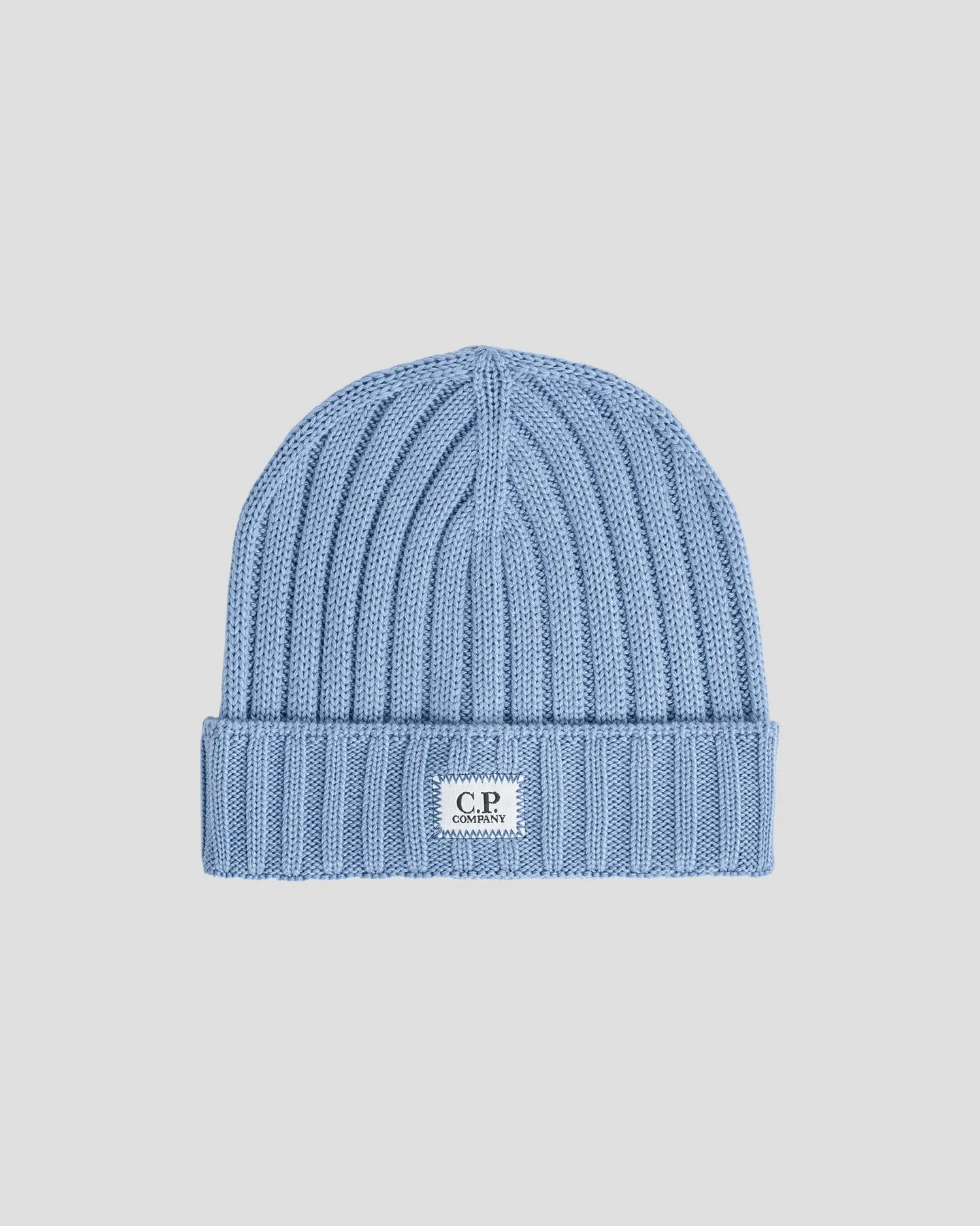 Extra Fine Merino Wool Logo Beanie Riviera