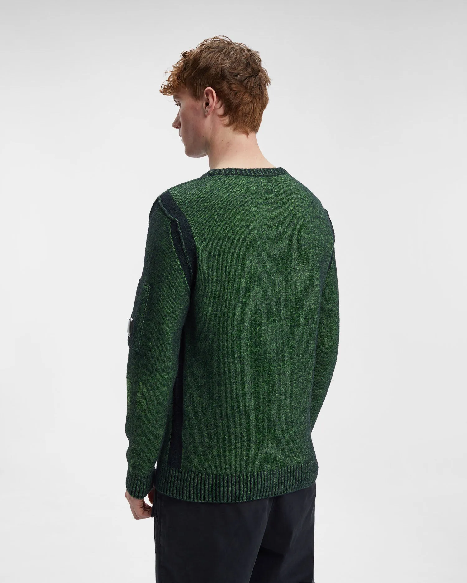 Fleece Knit Jumper Classic Green