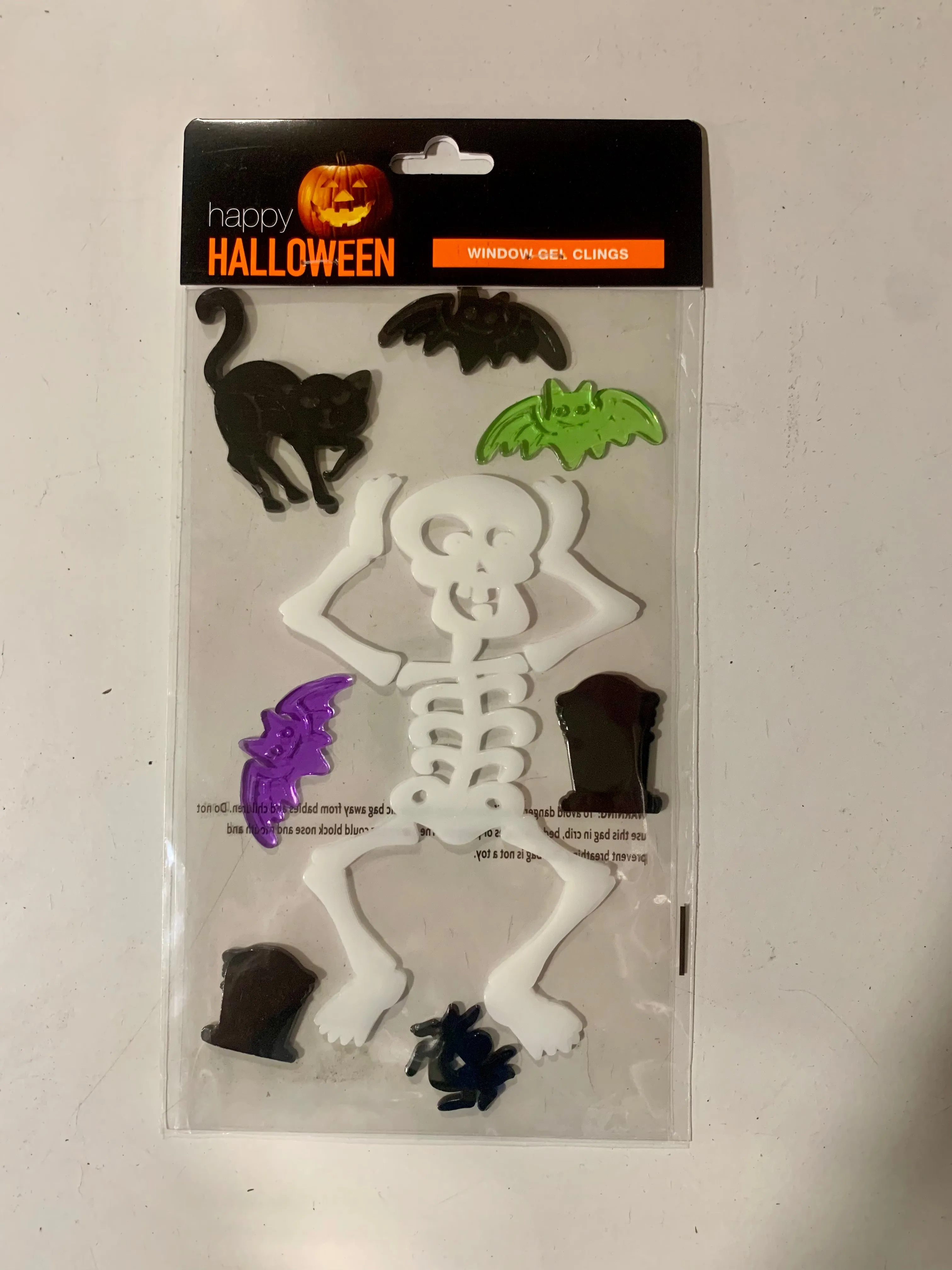 Halloween Window Decorations,  Assorted Box