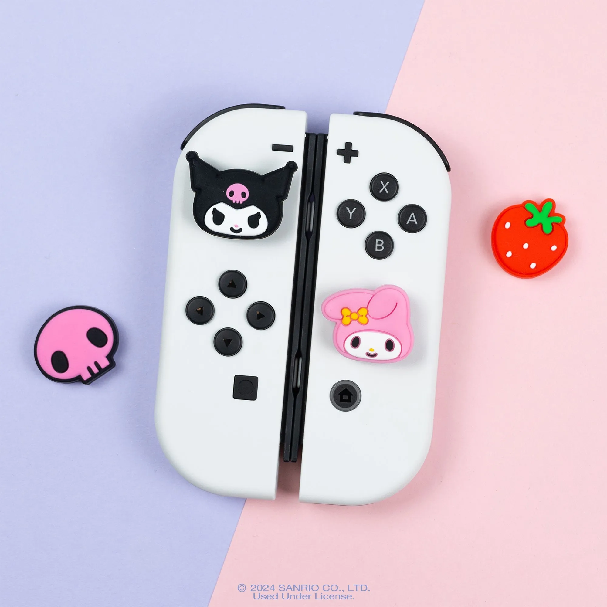 Hello Kitty and Friends Switch Grip Caps (Kuromi   My Melody)