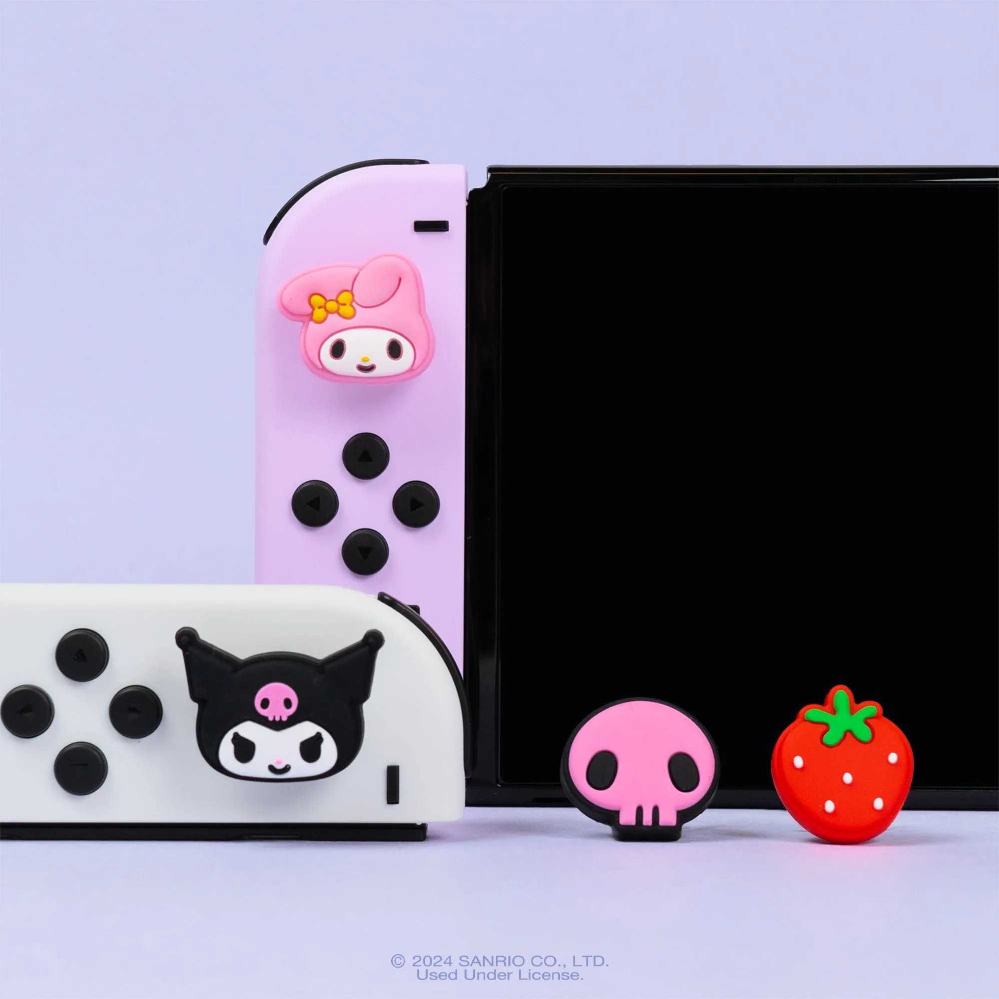 Hello Kitty and Friends Switch Grip Caps (Kuromi   My Melody)