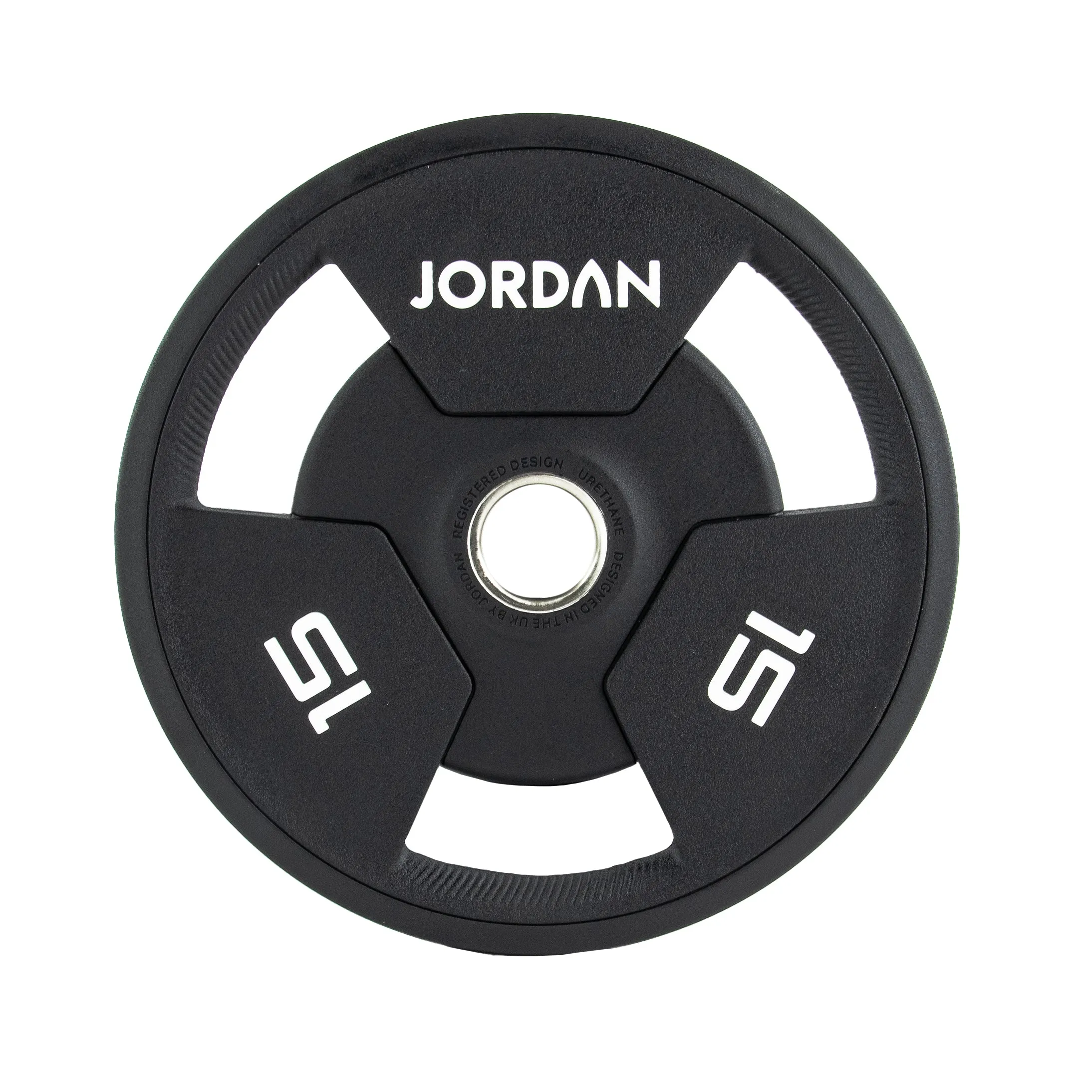 JORDAN Urethane Tri-Grip Olympic Plates - NEW DESIGN