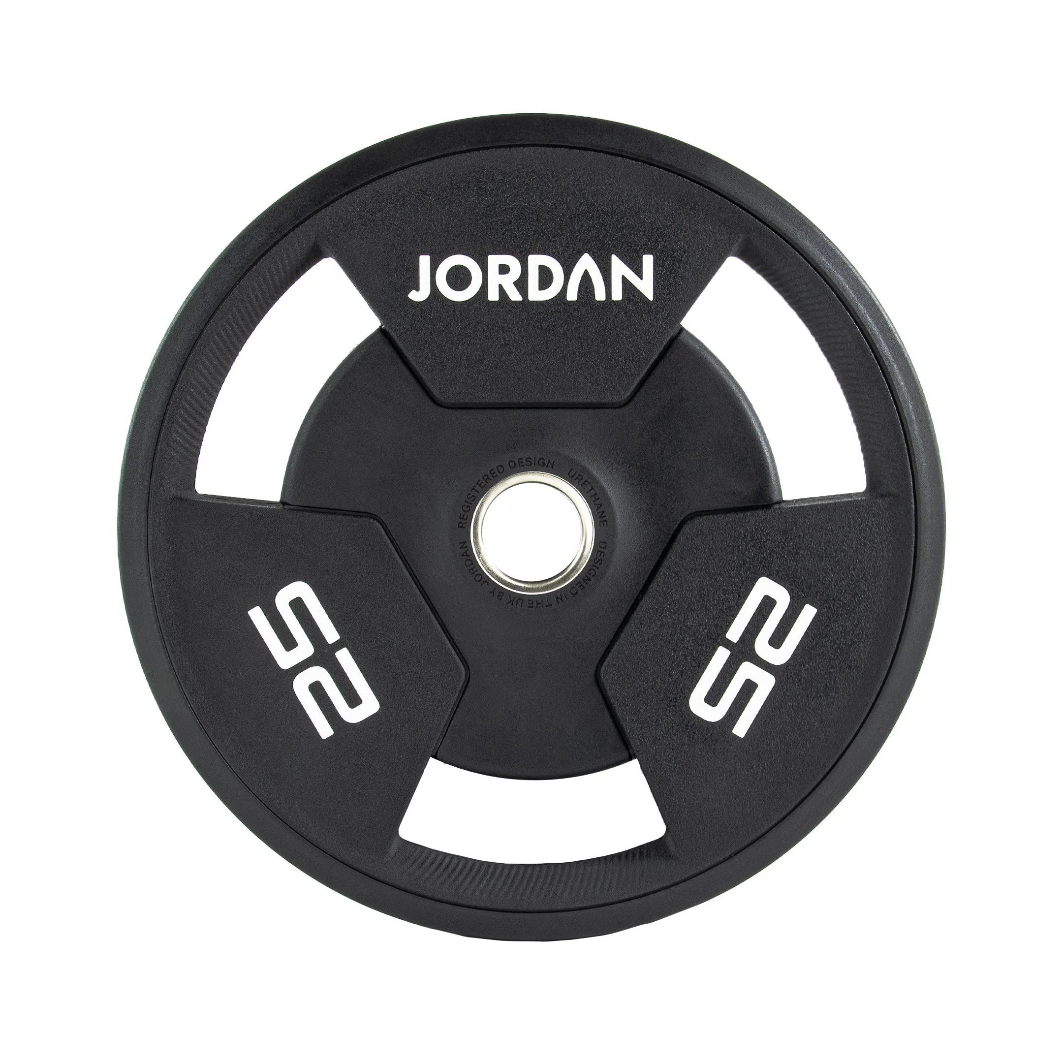 JORDAN Urethane Tri-Grip Olympic Plates - NEW DESIGN