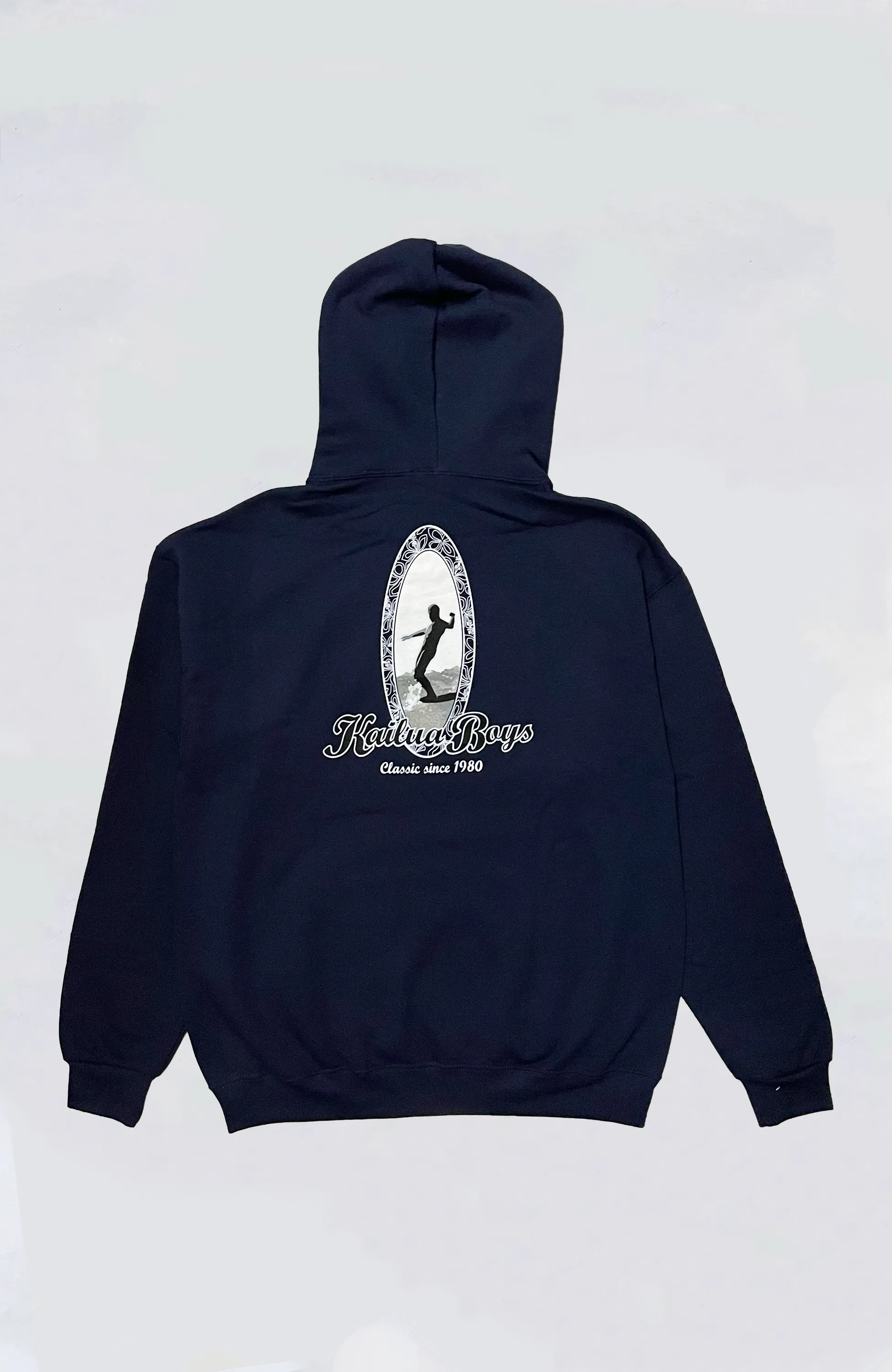 Kailua Boys - KB Surfboard Heavyweight Pullover Hoodie