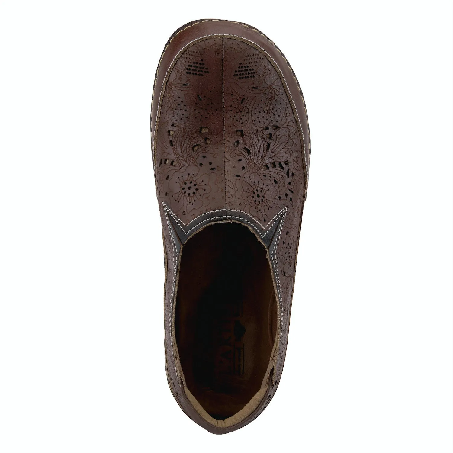 Libora Etched Loafer in Taupe