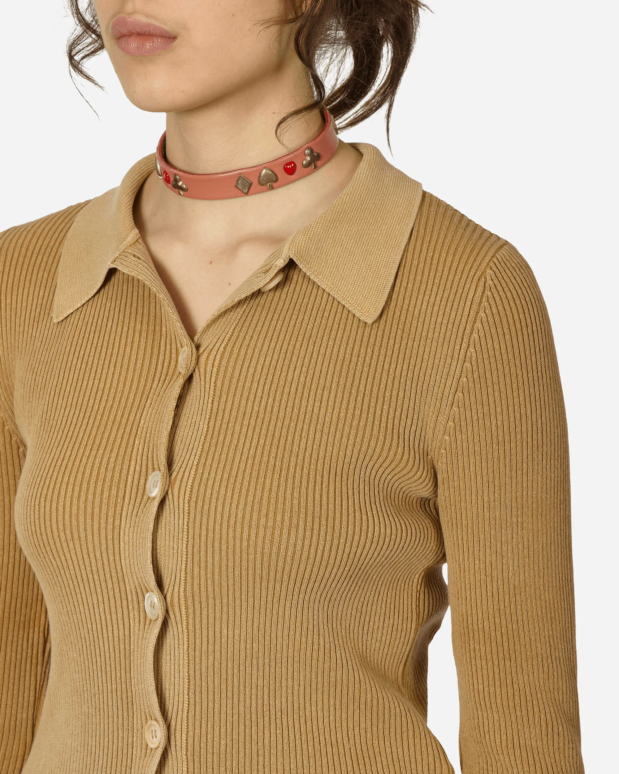 Mazzy Polo Sweater Wet Sand