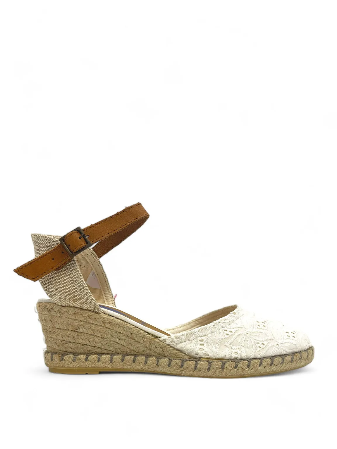 Melena Embroidery Espadrille Wedges