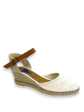 Melena Embroidery Espadrille Wedges