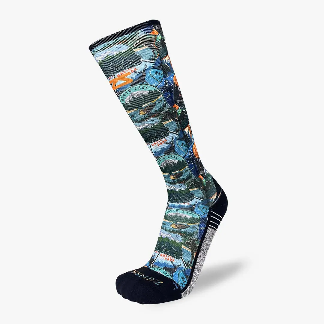 National Parks Compression Socks (Knee-High)