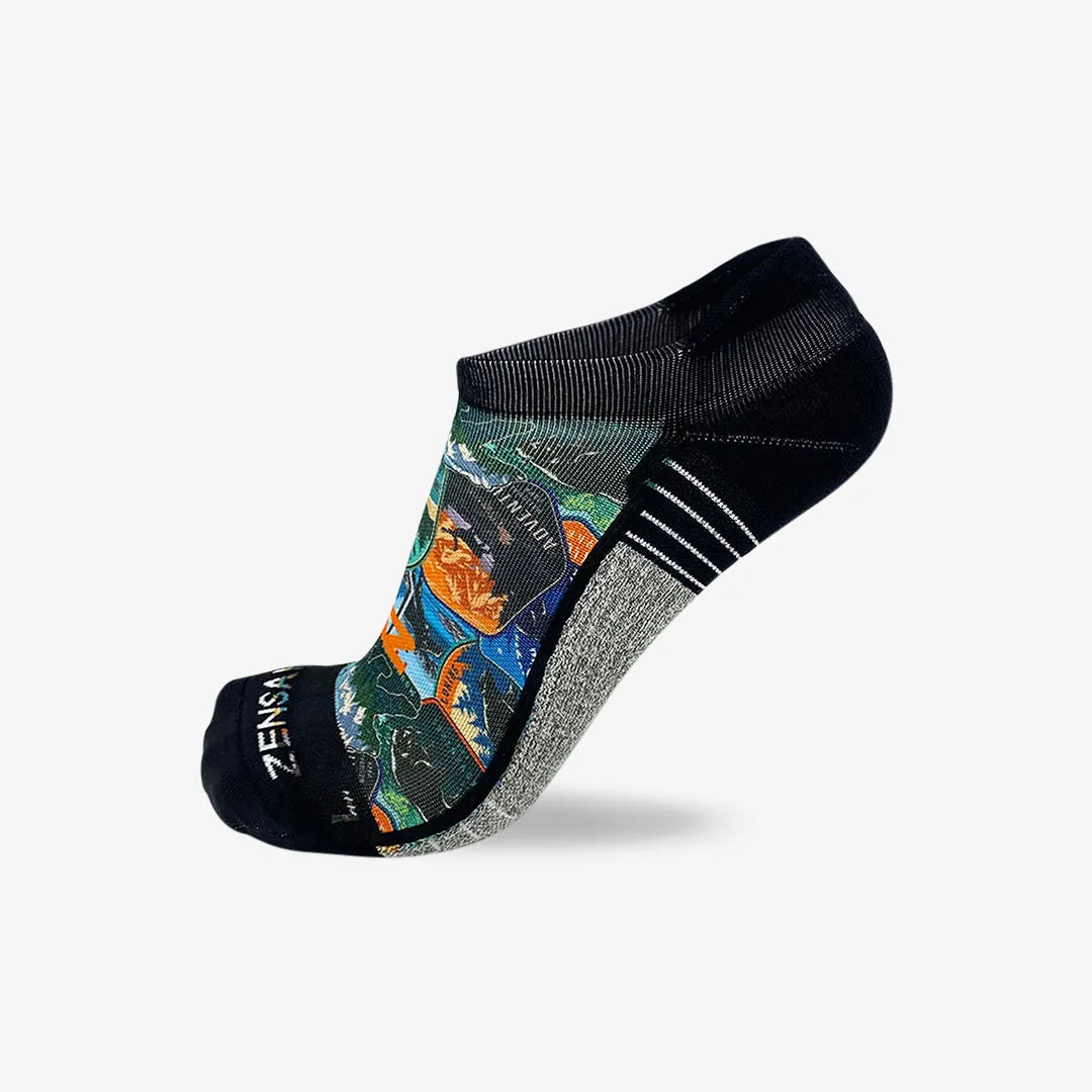 National Parks Running Socks (No Show)