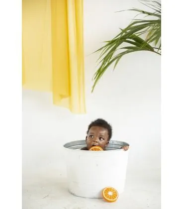 Oli and Carol Baby Teether Clementine the Orange