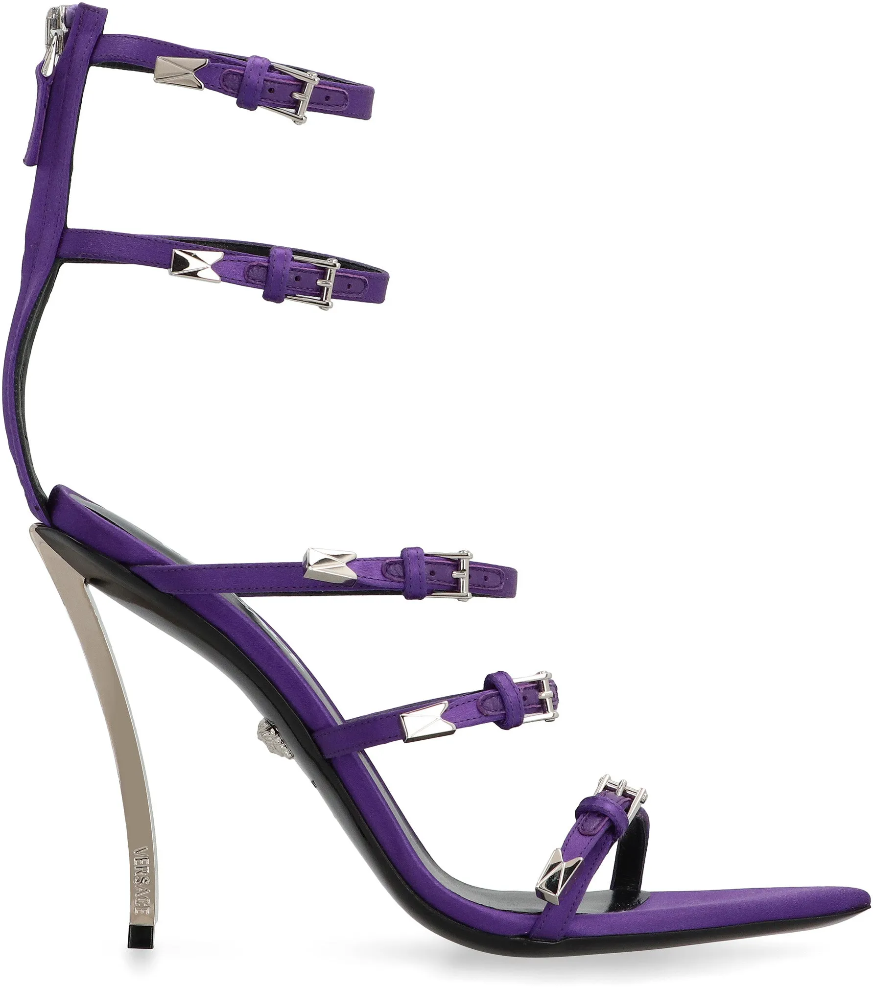 PIN-POINT HEELED SANDALS