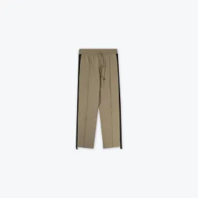 PLISSE TRACK PANT - OLIVE