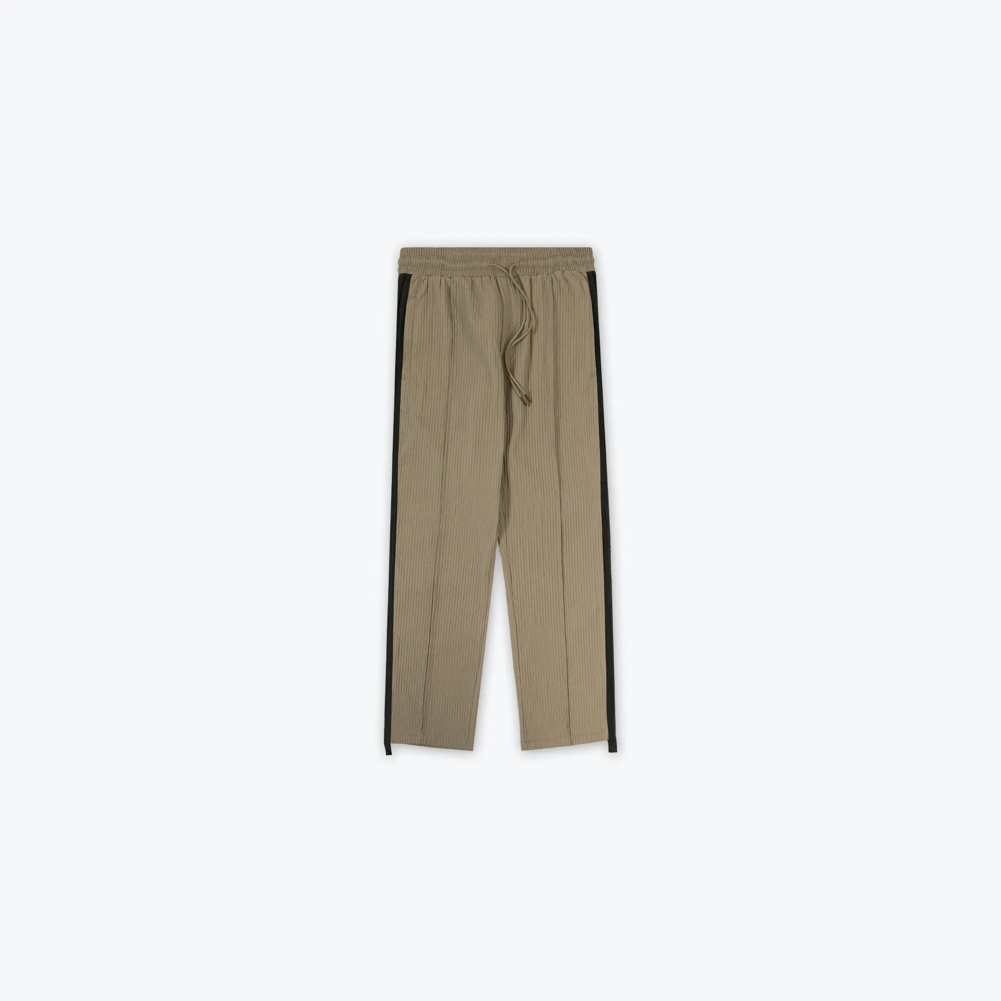 PLISSE TRACK PANT - OLIVE