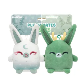 Plushiverse Jackalope & Moon Rabbit Plushmates Besties